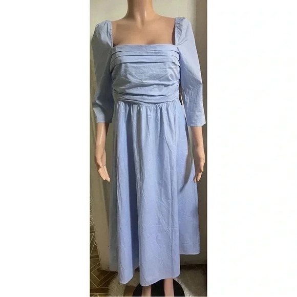 NWT O. P. T Women’s Nalle Light Blue Dress - Picture 5 of 16